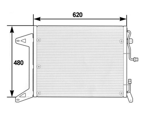 Mahle Original Airco condensor AC 280 000P