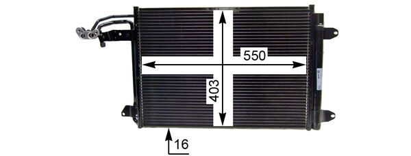 Mahle Original Airco condensor AC 324 000P