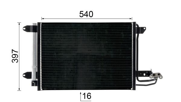 Mahle Original Airco condensor AC 324 000S