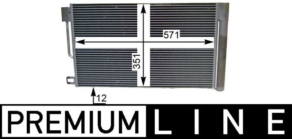 Mahle Original Airco condensor AC 367 000P