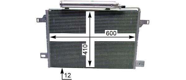 Mahle Original Airco condensor AC 369 000P