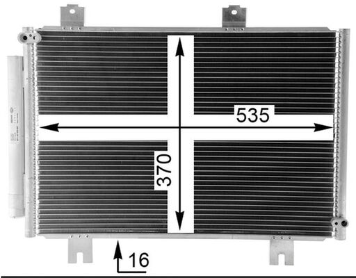 Mahle Original Airco condensor AC 36 000P