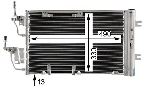 Mahle Original Airco condensor AC 400 000P