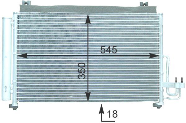 Mahle Original Airco condensor AC 420 000P