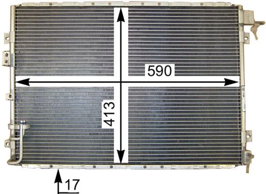 Mahle Original Airco condensor AC 421 000P