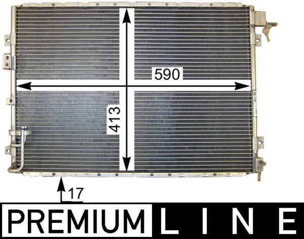 Airco condensor Mahle Original AC 421 000P