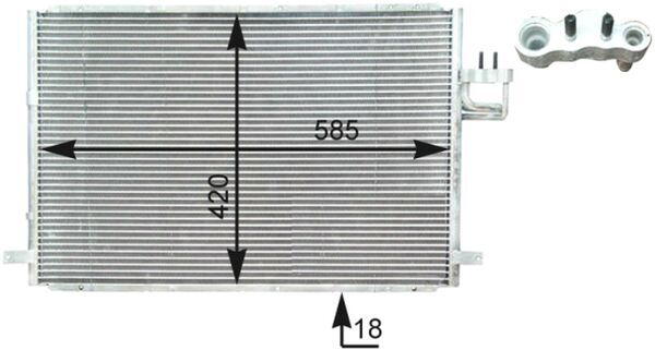 Mahle Original Airco condensor AC 426 000P