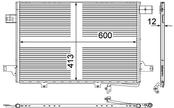 Mahle Original Airco condensor AC 452 000P