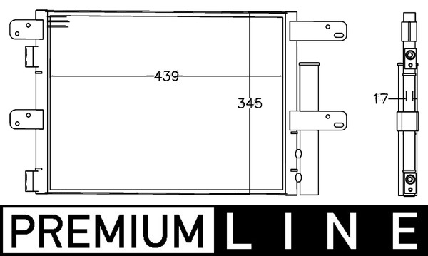 Mahle Original Airco condensor AC 549 000P