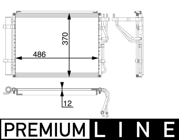 Mahle Original Airco condensor AC 60 000P