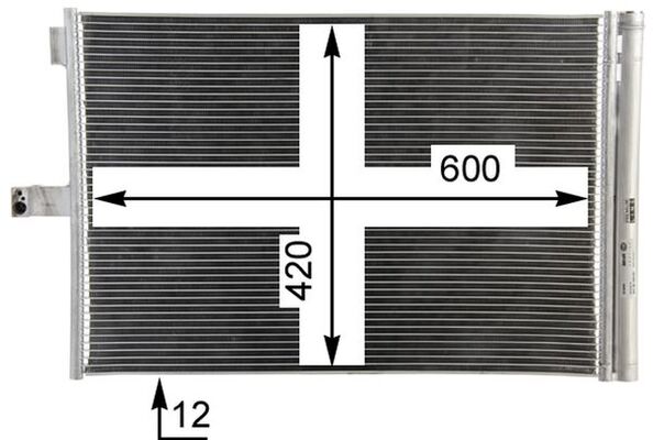 Mahle Original Airco condensor AC 68 000P