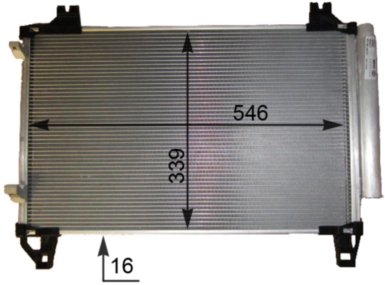 Mahle Original Airco condensor AC 800 000P