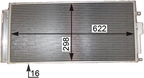 Mahle Original Airco condensor AC 839 000P