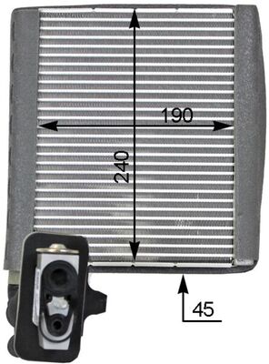 Mahle Original Airco verdamper AE 119 000P