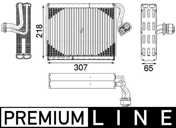 Mahle Original Airco verdamper AE 122 000P