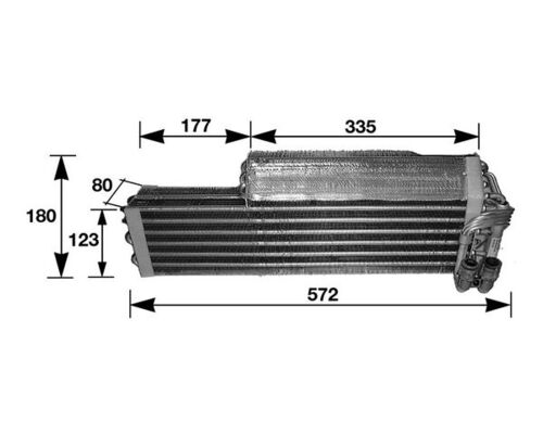 Airco verdamper Mahle Original AE 37 000S