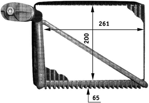 Mahle Original Airco verdamper AE 48 000P