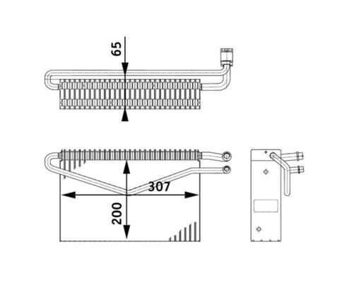 Mahle Original Airco verdamper AE 67 000P