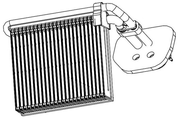 Mahle Original Airco verdamper AE 99 000P