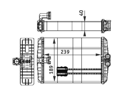 Mahle Original Kachelradiateur AH 110 000P