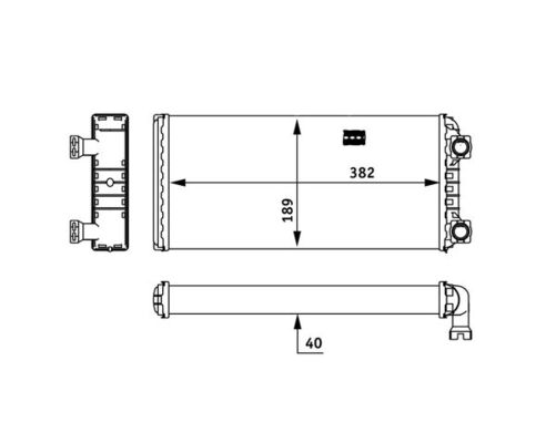 Mahle Original Kachelradiateur AH 133 000P