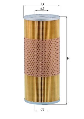 Mahle Original Oliefilter OX 56