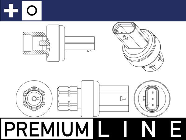 Mahle Original Airco hogedrukschakelaar ASE 13 000P