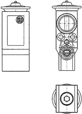 Mahle Original Airco expansieklep AVE 61 000P