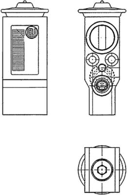 Mahle Original Airco expansieklep AVE 62 000P