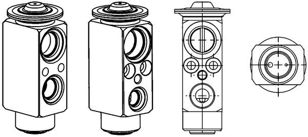 Mahle Original Airco expansieklep AVE 68 000P