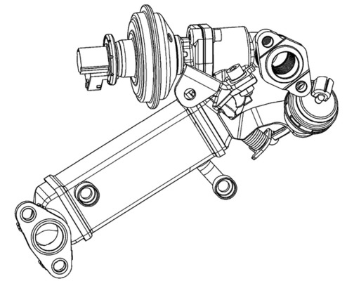 Mahle Original EGR koeler CE 12 000P