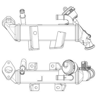 Mahle Original EGR koeler CE 19 000P