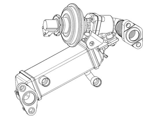 Mahle Original EGR koeler CE 8 000P