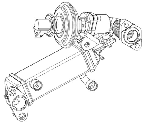 Mahle Original EGR koeler CE 9 000P