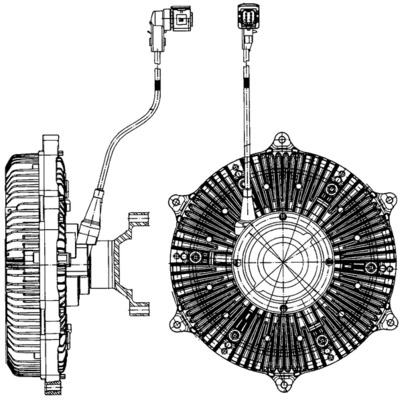 Mahle Original Visco-koppeling CFC 219 000P