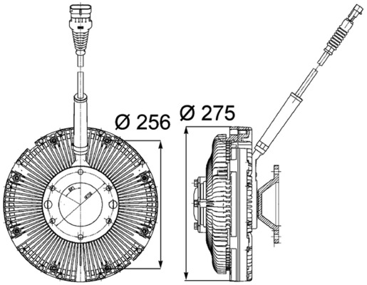 Mahle Original Visco-koppeling CFC 97 000P