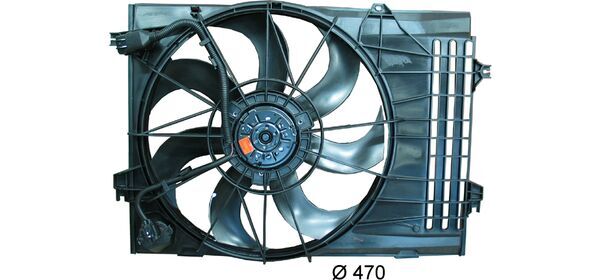 Mahle Original Ventilatorwiel-motorkoeling CFF 124 000P