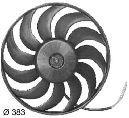 Ventilatorwiel-motorkoeling Mahle Original CFF 133 000S