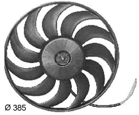 Ventilatorwiel-motorkoeling Mahle Original CFF 135 000S