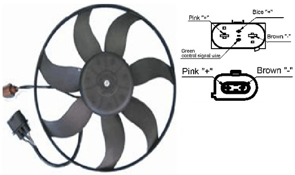 Ventilatorwiel-motorkoeling Mahle Original CFF 187 001S