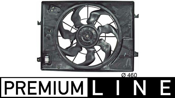 Ventilatorwiel-motorkoeling Mahle Original CFF 255 000P