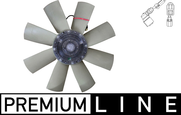 Mahle Original Ventilatorwiel-motorkoeling CFF 477 000P