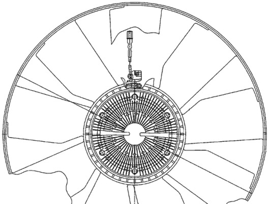 Mahle Original Ventilatorwiel-motorkoeling CFF 488 000P