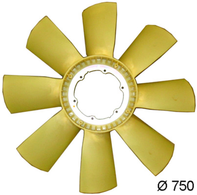 Mahle Original Ventilatorwiel-motorkoeling CFW 69 000P