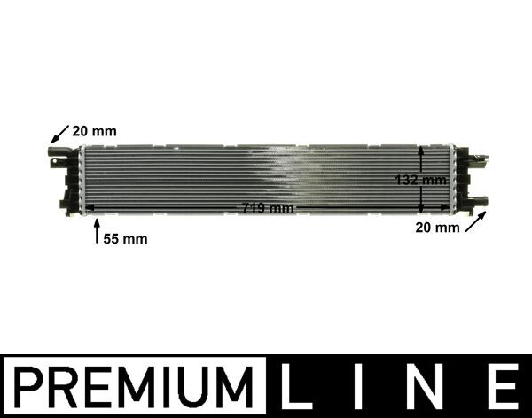 Mahle Original Interkoeler CIR 12 000P