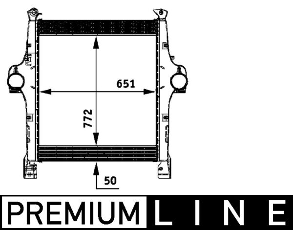 Mahle Original Interkoeler CI 118 000P