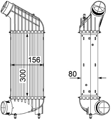 Mahle Original Interkoeler CI 181 000P