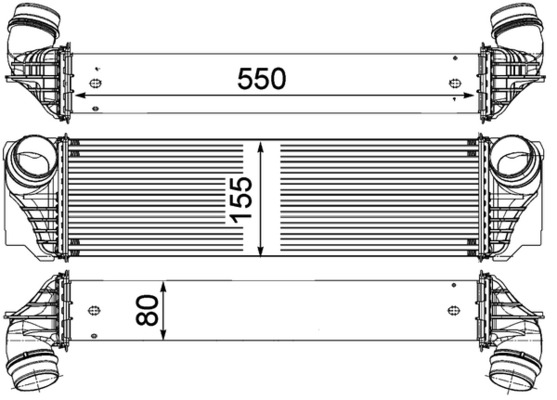 Mahle Original Interkoeler CI 183 000P