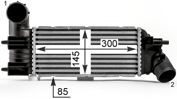 Mahle Original Interkoeler CI 26 000P