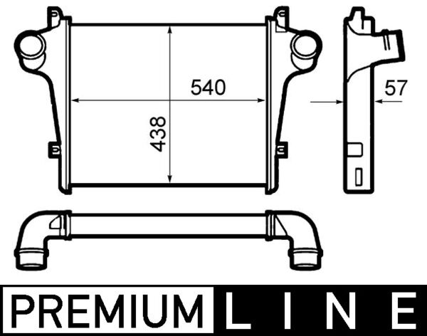 Mahle Original Interkoeler CI 397 000P